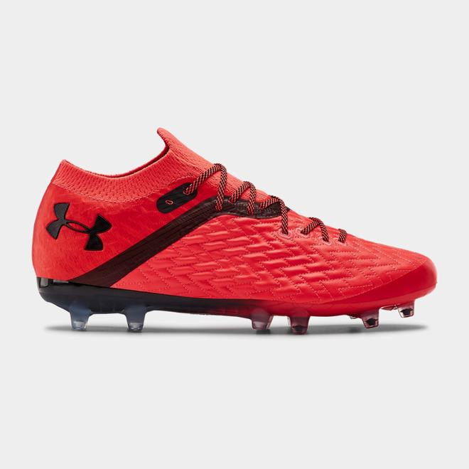 Under Armour Clone Magnetico Pro FG - Panske Kopačky - Červené/Čierne